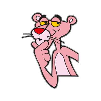 Pink Panther - Roofing logo