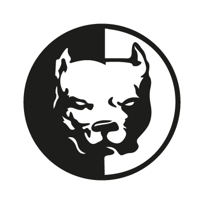 Pit bull vector logo