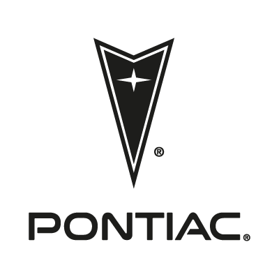 Pontiac black vector logo