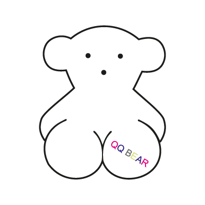 Qq bear vector logo free download