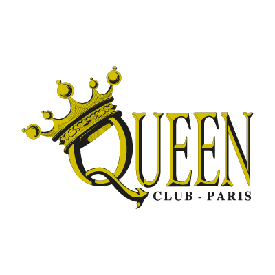 Queen Club Paris vector logo free