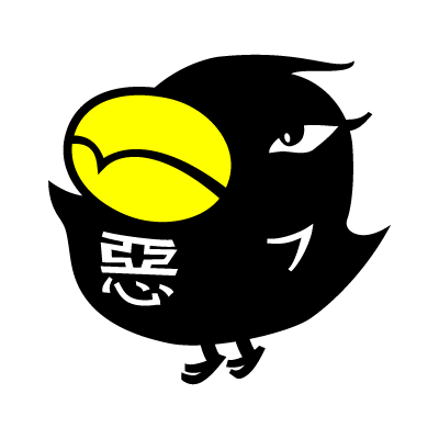 QR Warusuto-kun vector logo free