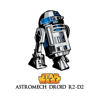 R2-D2 vector logo download free