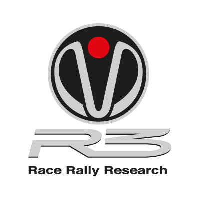 R3 Race Rally Research vector logo free