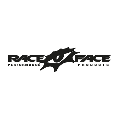 Race Face (black) vector logo download free