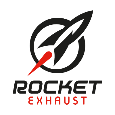 Rocket Exhaust vector logo free