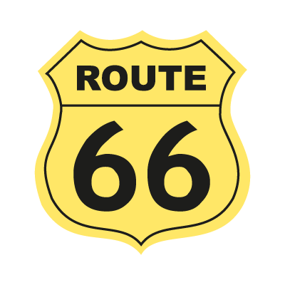 Route 66 (.EPS) vector logo free download