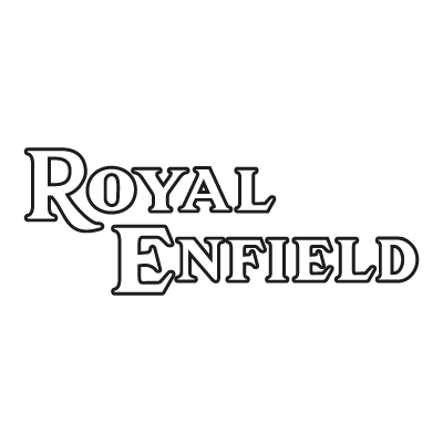 Royal Enfield outline vector logo free download