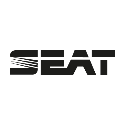 Seat black vector logo free download