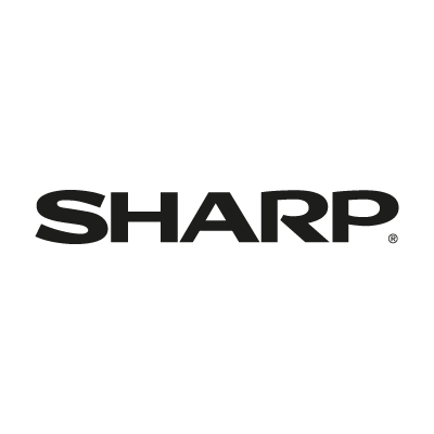 Sharp black vector logo free
