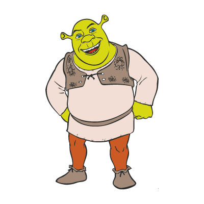 Shrek character vector download free