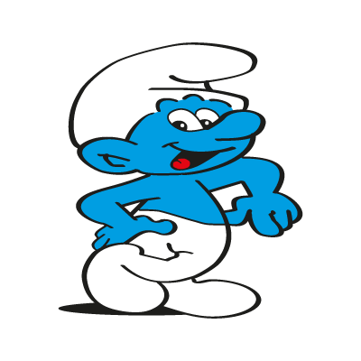 Smurf (.EPS) vector logo free download