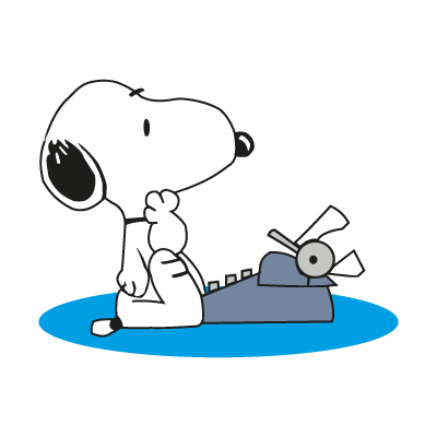 Snoopy character logo