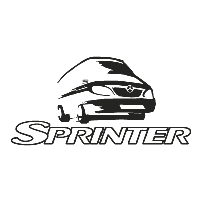 Sprinter vector logo download free