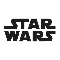 Star Wars film vector logo