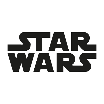 Star Wars film vector logo download free