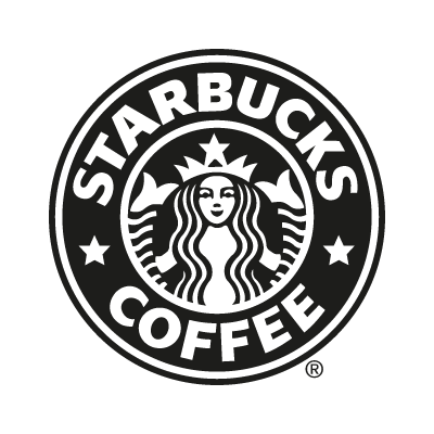 Starbucks Coffee black vector logo free