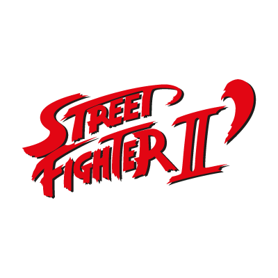 Street Fighter II vector logo free download