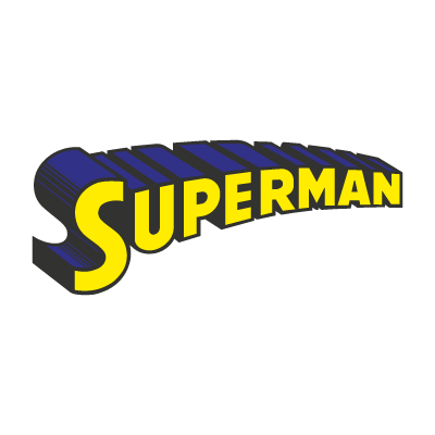 Superman DC Comics vector logo free