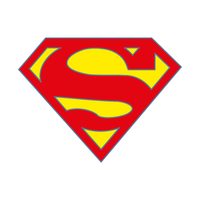 Superman fiction vector logo free download