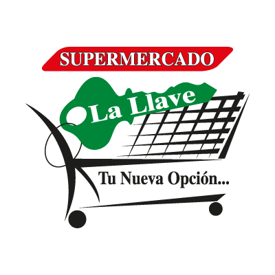 Supermercado La Llave vector logo free download