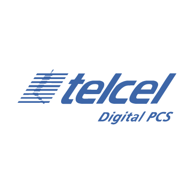 Telcel Digital PCS vector logo free