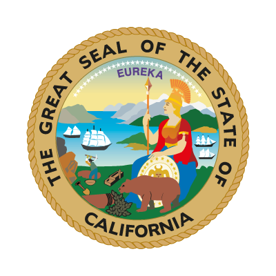 Seal of California vector logo free download