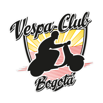 Vespa Club Bogota vector logo free