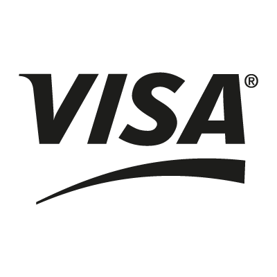 VISA Black vector logo free download