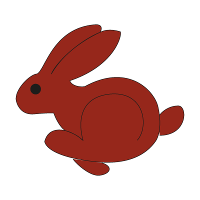 Volkswagen Rabbit vector logo free