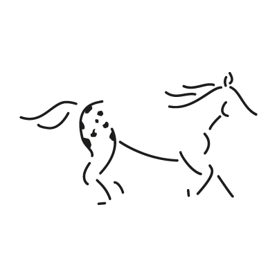 Walkaloosa Horse Ranch logo
