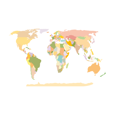 World Map Earth logo