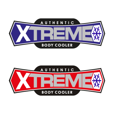 Xtreme body cooler vector logo free