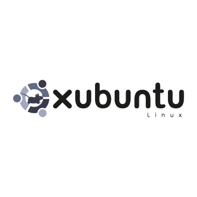 Xubuntu linux vector logo free