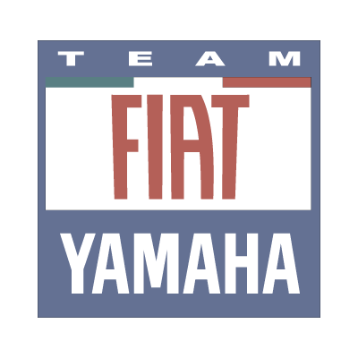 Yamaha Fiat team 2007 vector logo free download