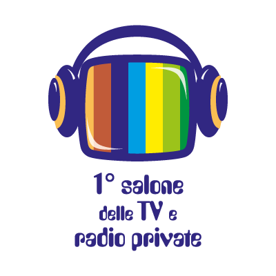 1 salone delle TV e radio private vector logo free
