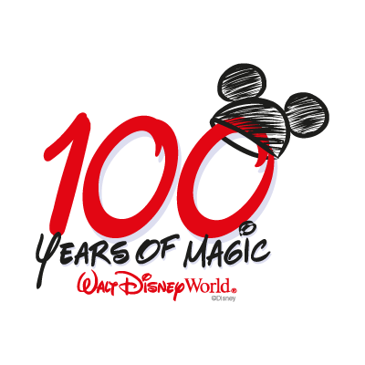100 Years of Magic vector logo free