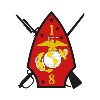 1st Battalion 8th Marine Regiment vector logo download free