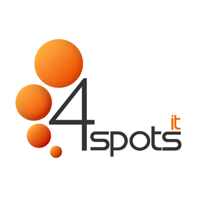 4SPOTS IT vector logo free