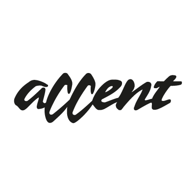 Accent vector logo download free