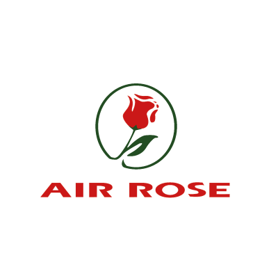 Air Rose vector logo free download