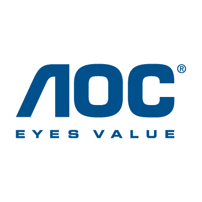 AOC Monitors vector logo download free