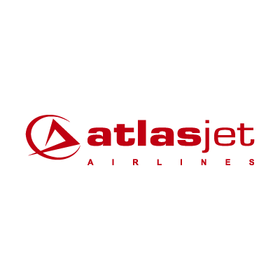 Atlasjet airlines vector logo free download