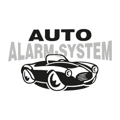 Auto Alarm System vector logo