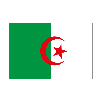 Flag of Algeria vector logo download free