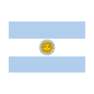 Flag of Argentina vector logo