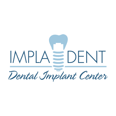 Clinica dental Impladent vector logo
