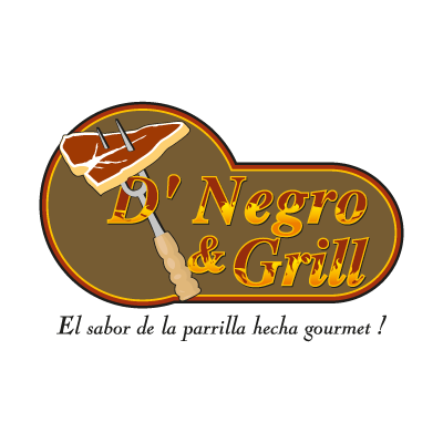 D’ Negro & Grill vector logo