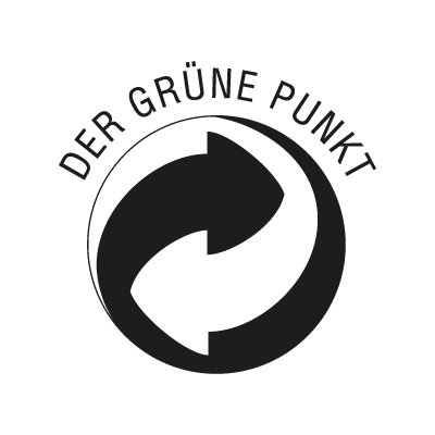 Der Grune Punkt Black logo