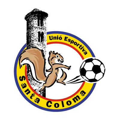 U.E. Santa Coloma vector logo